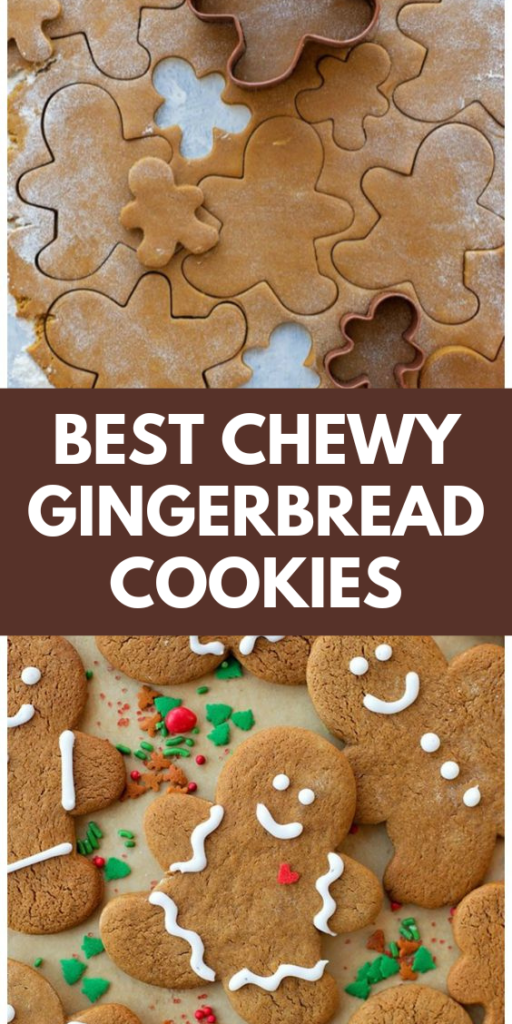 Best Chewy Gingerbread Cookie