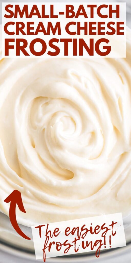 Small-batch Cream Cheese Frosting