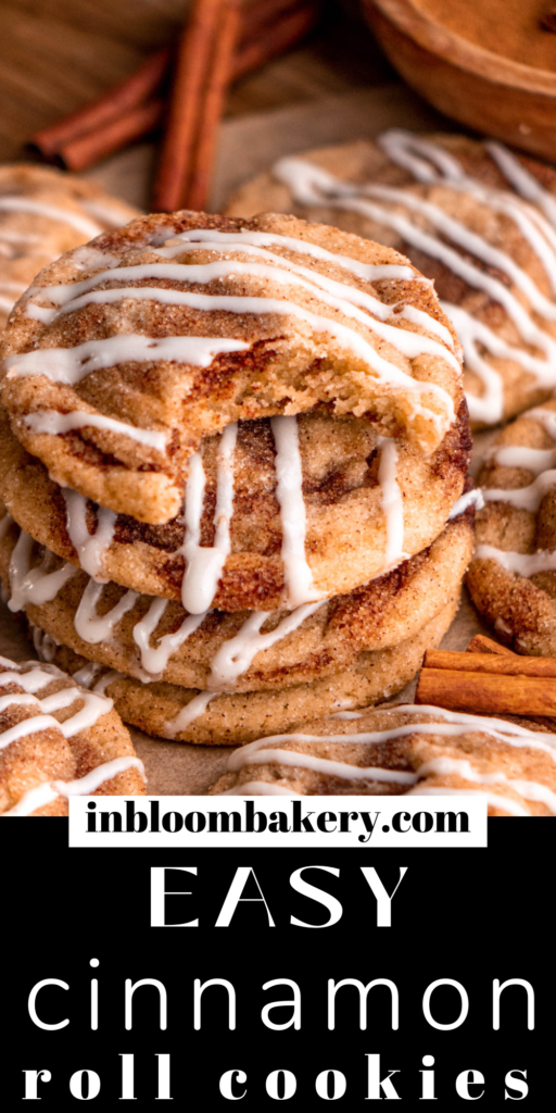 Cinnamon Roll Cookies - In Bloom Bakery