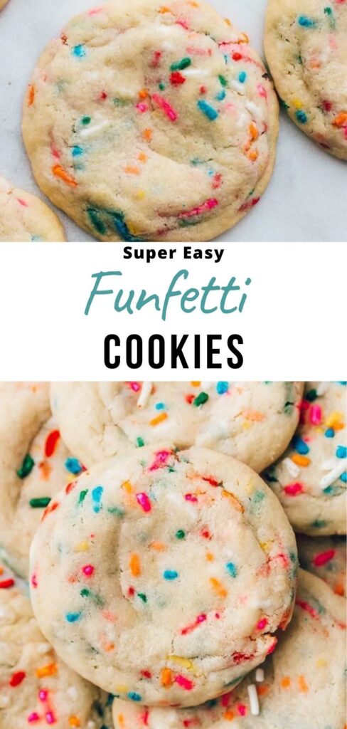 The Best Funfetti Cookies (Super Soft!) - Pretty. Simple. Sweet.