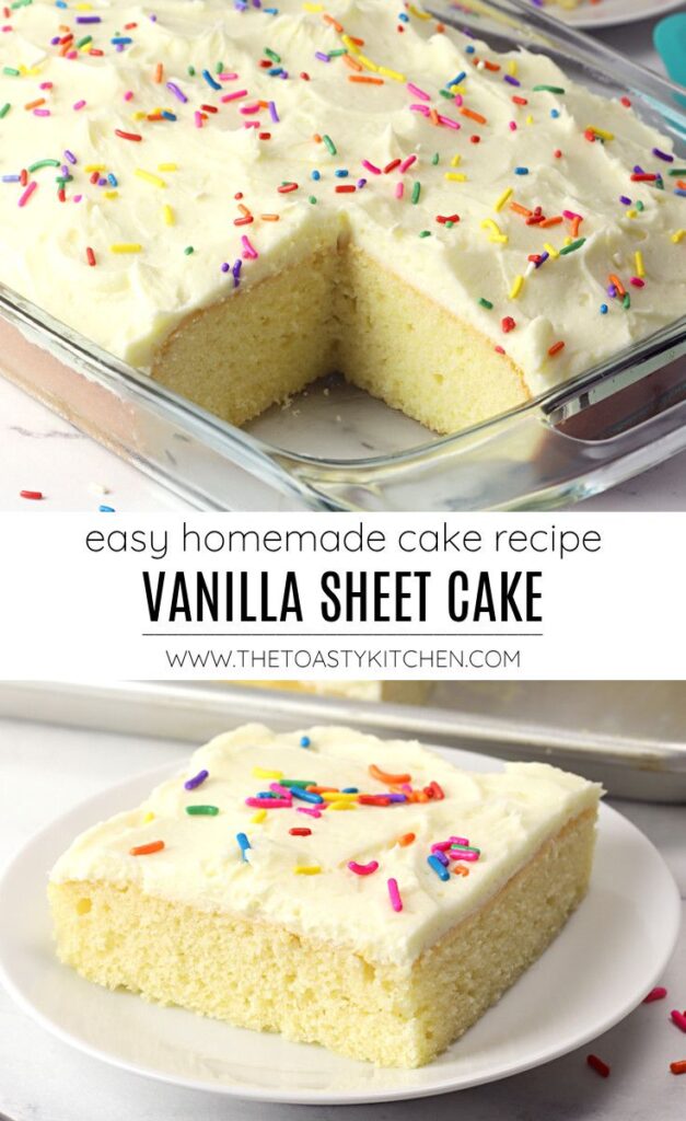 Vanilla Sheet Cake