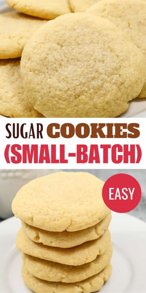 Small-Batch Sugar Cookies for Sweet Indulging without the Excess