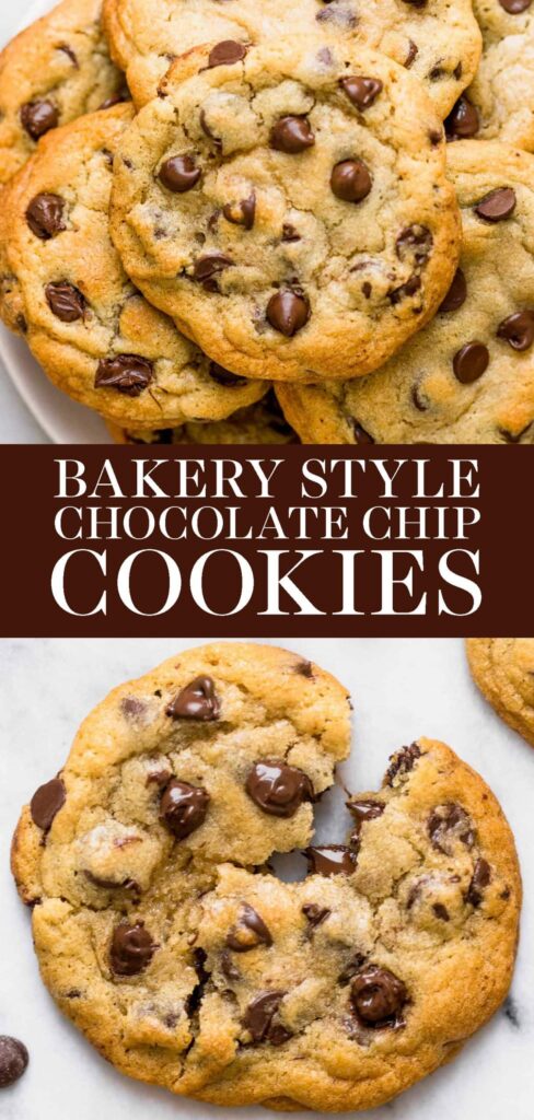 Best Bakery Style Chocolate Chip Cookies Recipe | Handle the Heat