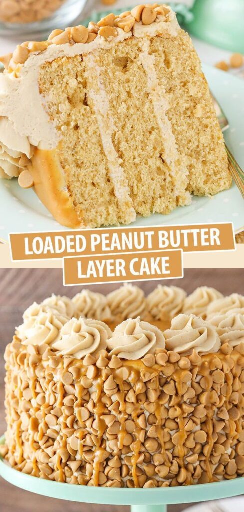 Peanut Butter Layer Cake | MUST TRY Peanut Butter Dessert