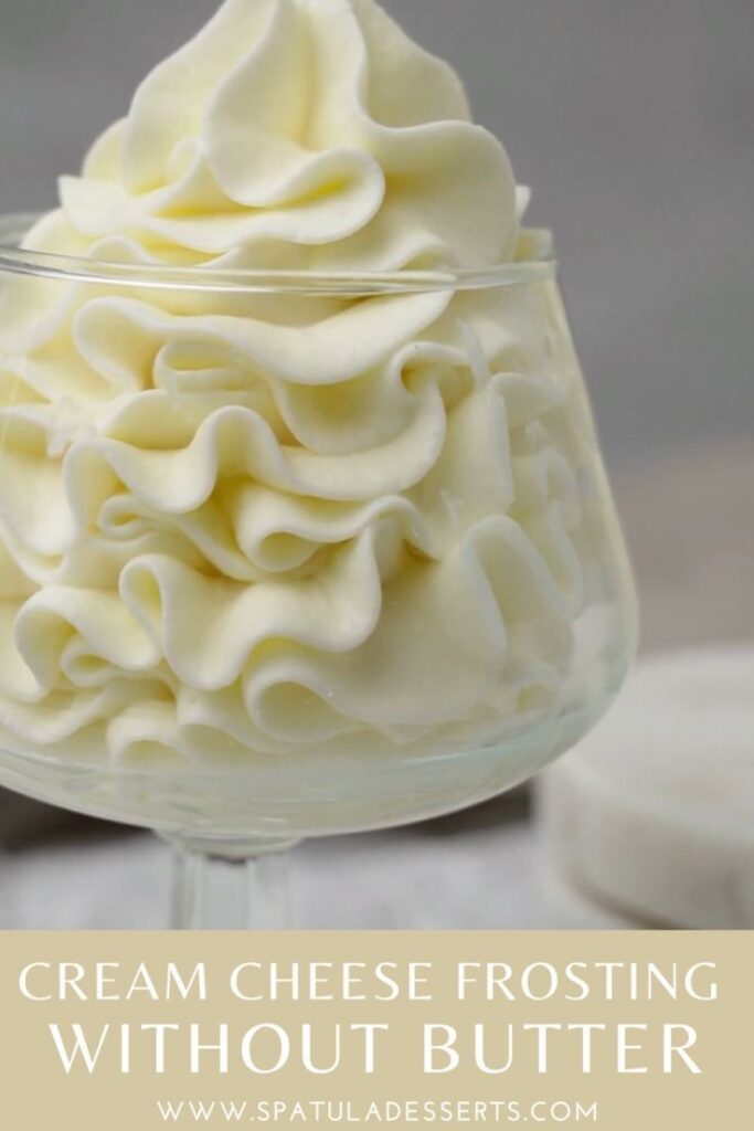 Easy Cream cheese frosting without butter