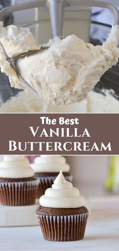 Vanilla Buttercream Frosting