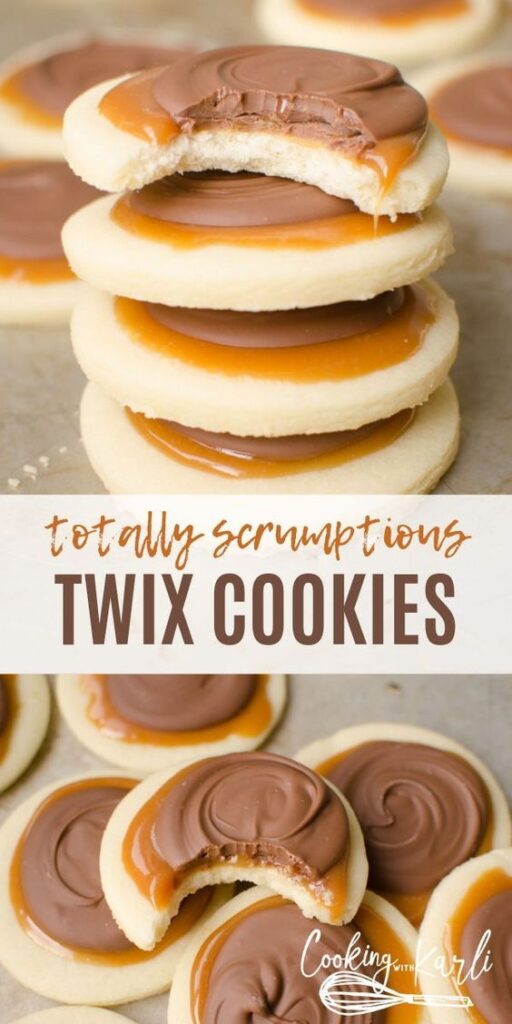 Twix Cookies - Cooking With Karli