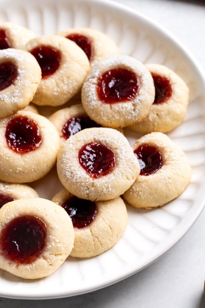 Cream Cheese Thumbprint Cookies