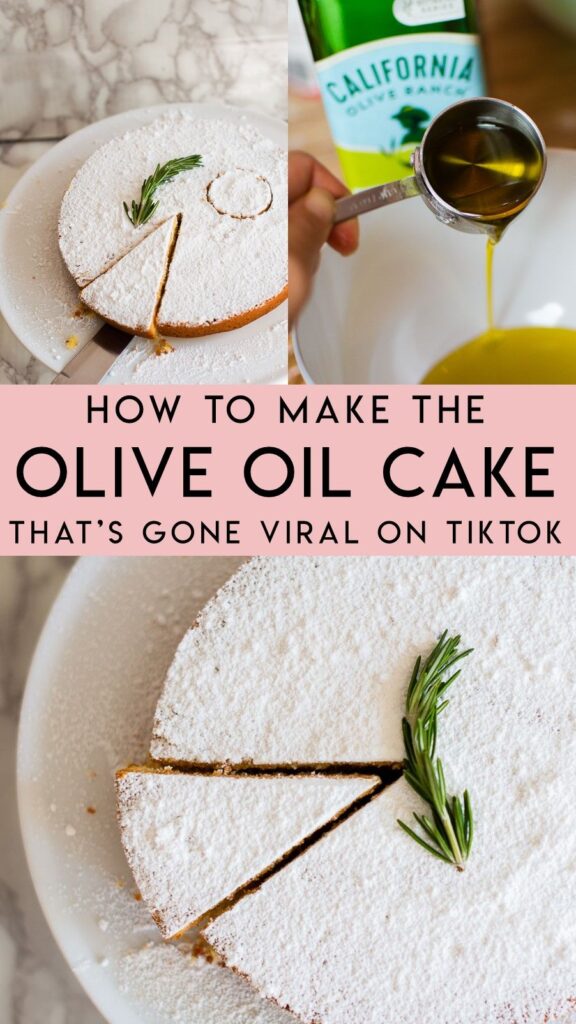 Olive Oil Cake Recipe from TikTok