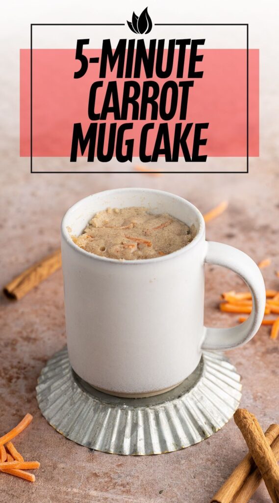 5-Minute Carrot Mug Cake — Marley's Menu