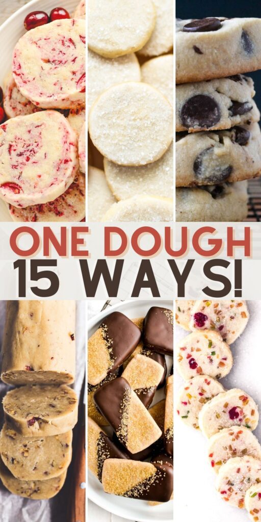 One Shortbread Dough = 20 Recipes!