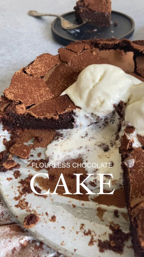 Flourless Chocolate Cake/Torta Tenerina