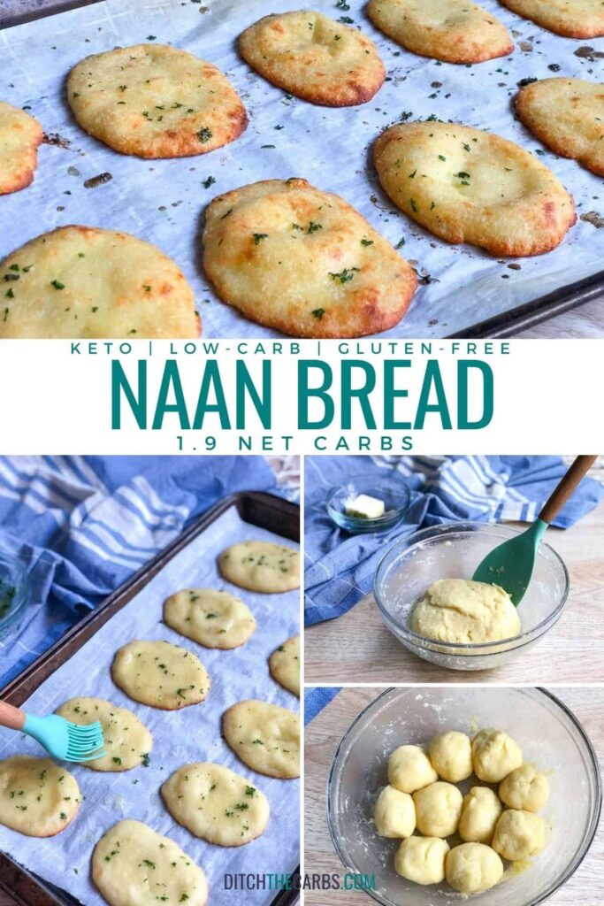 Incredible Soft Keto Naan Bread