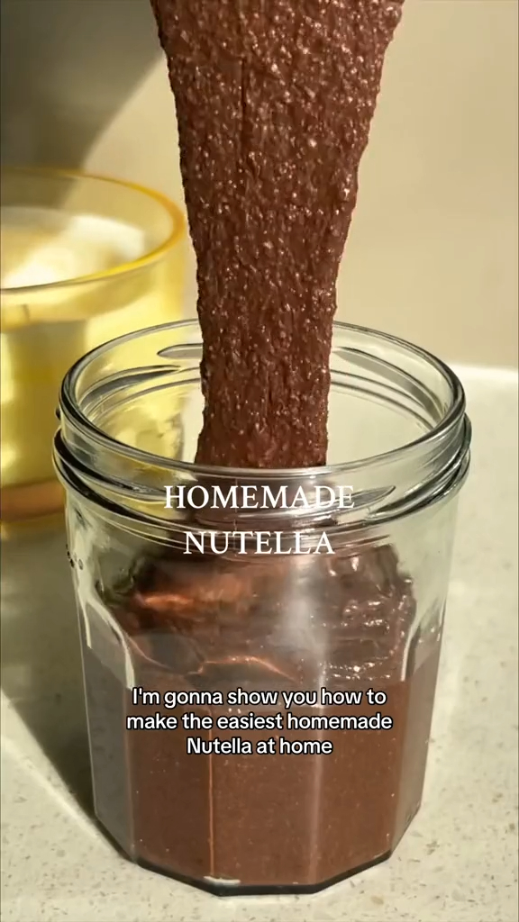 Homemade Nutella 😍🌰🤎