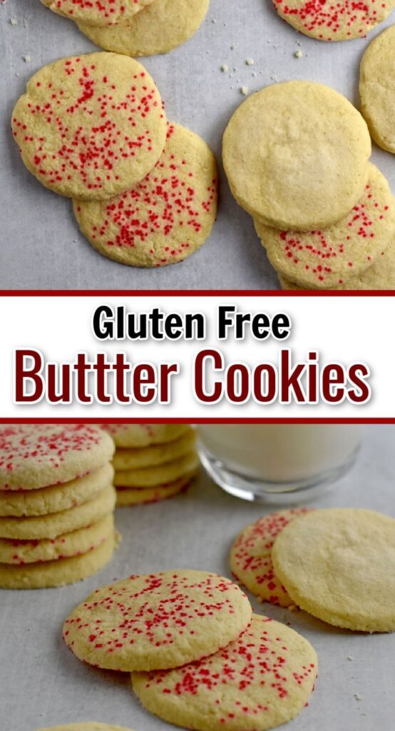 Easy Gluten Free Butter Cookies