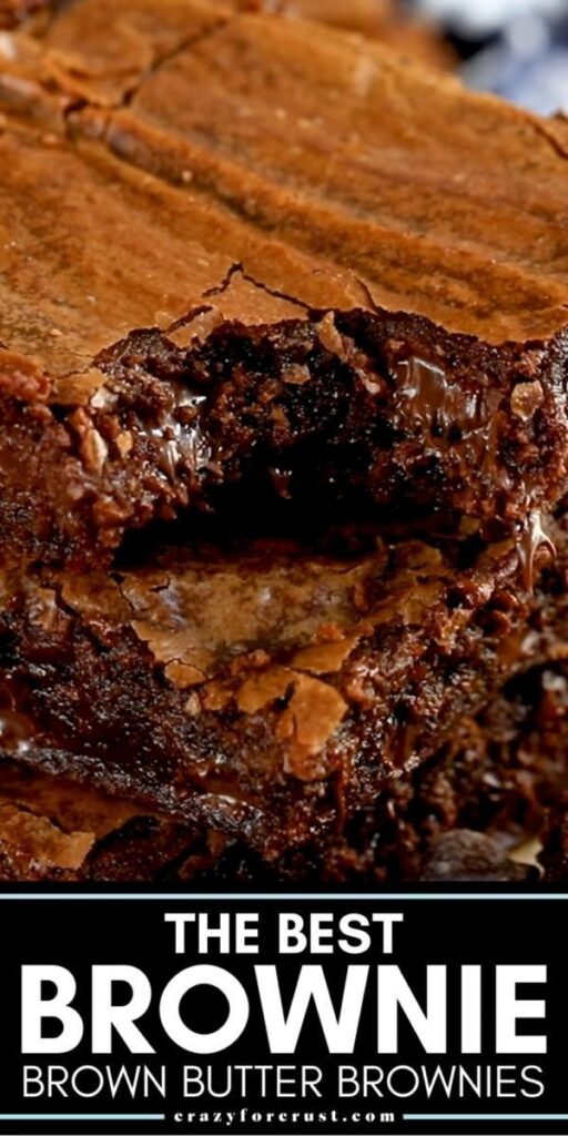 The BEST Brownie Recipe: Brown Butter Brownies