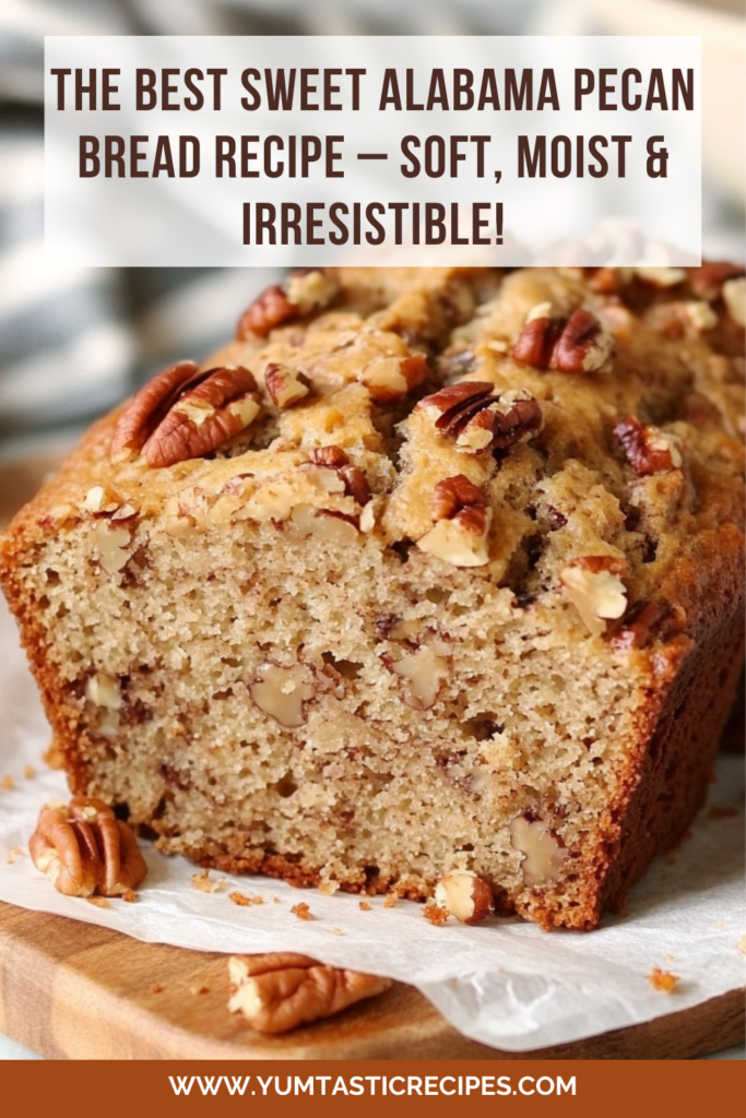 Sweet Alabama Pecan Bread – A Southern Classic You’ll Love!