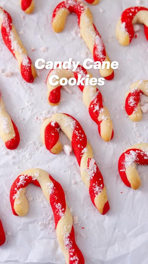 Candy Cane Cookies