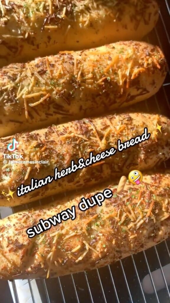 Italian Herb & Cheese Subway Loaf