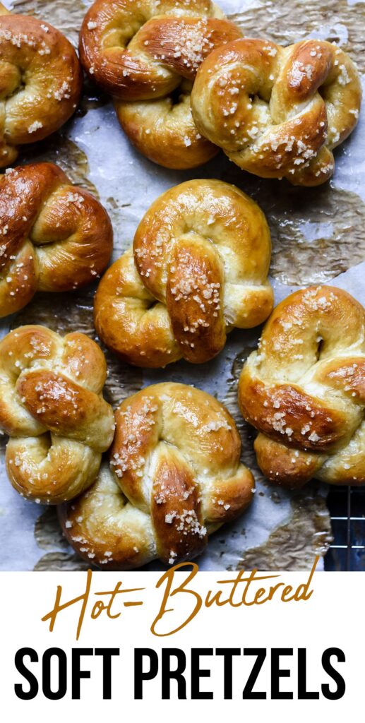 Hot-Buttered Soft Pretzels (Bretzels)