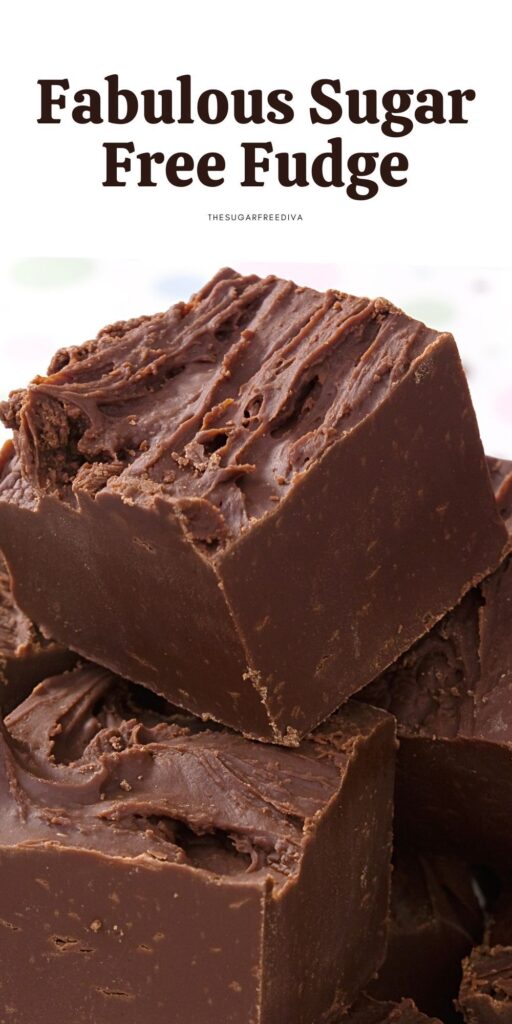 AMAZING! Sugar Free Fudge!