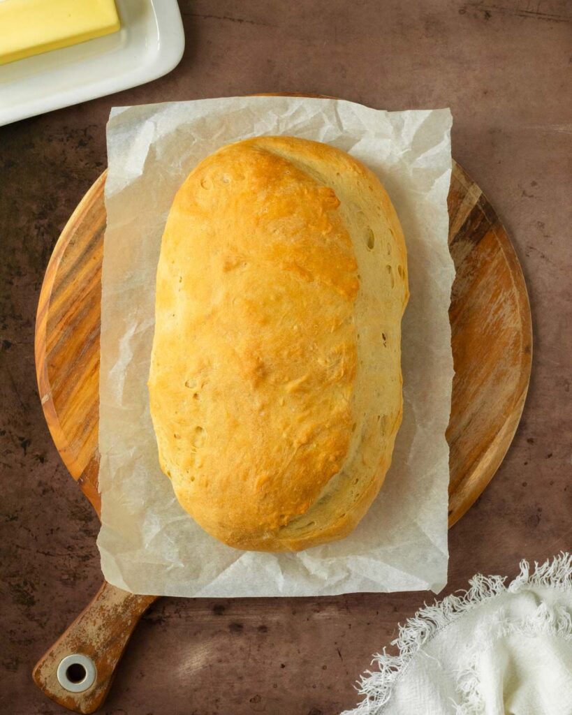 Homemade Italian Bread | Little Bitta Kitchen