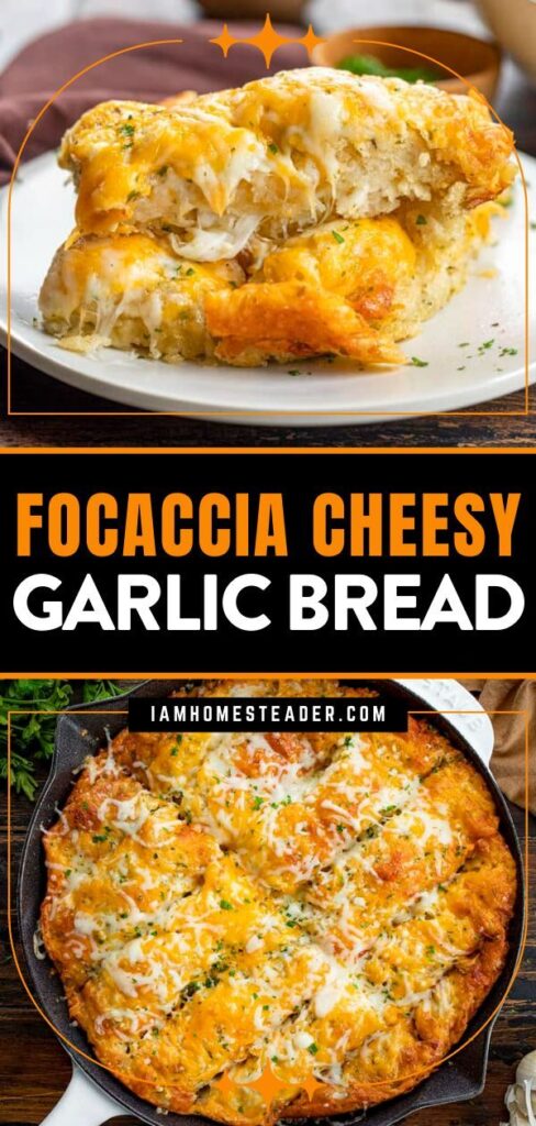 FOCACCIA CHEESY GARLIC BREAD