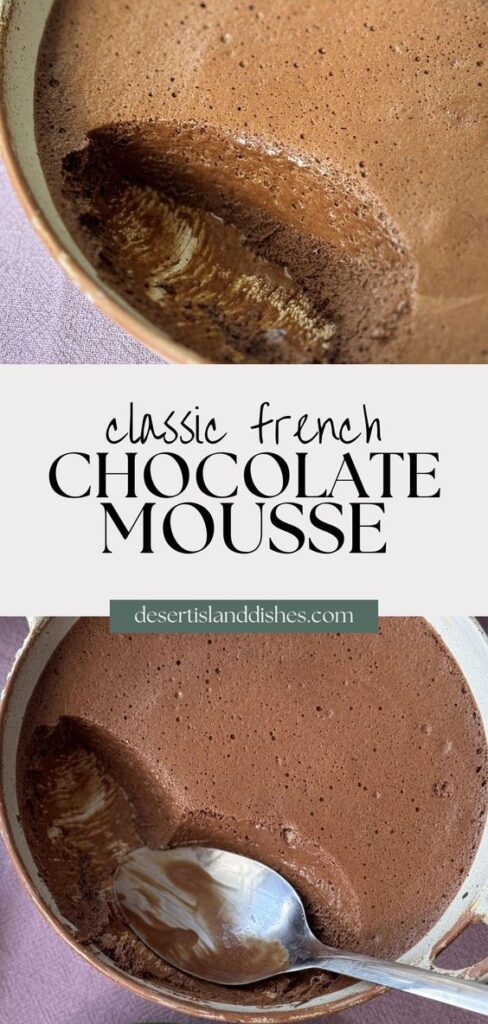 Classic French Chocolate Mousse (Mousse au Chocolat)