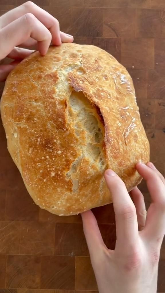 The easiest bread recipe! 🌼