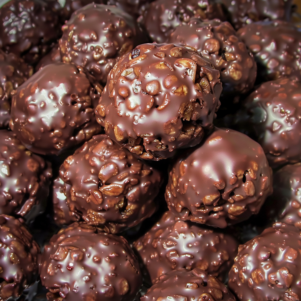 Chocolate Rice Krispie Balls