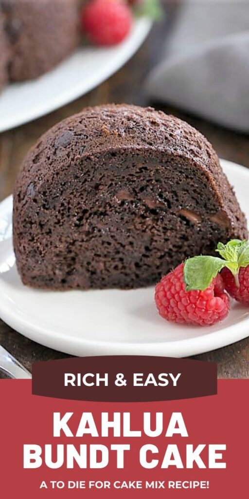 Easy Kahlua Bundt Cake - A Cake Mix Recipe that gets rave reviews!