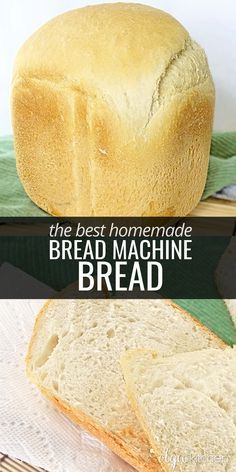 White Bread Machine Bread - Olga in the Kitchen